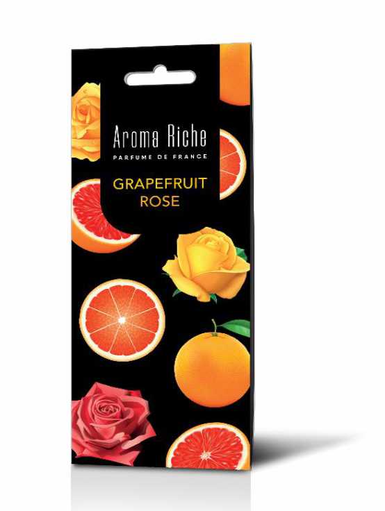 Aroma Riche подвесной картонный GRAPEFRUIT-ROSE