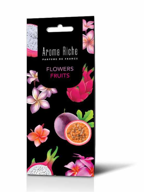 Aroma Riche подвесной картонный FLOWERS-FRUITS