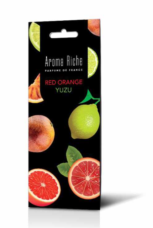 Aroma Riche подвесной картонный RED ORANGE-YUZU
