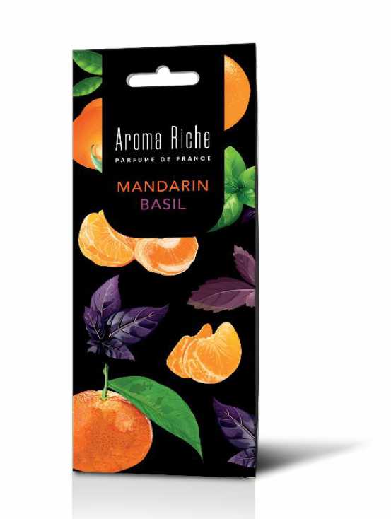 Aroma Riche подвесной картонный MANDARIN-BASIL
