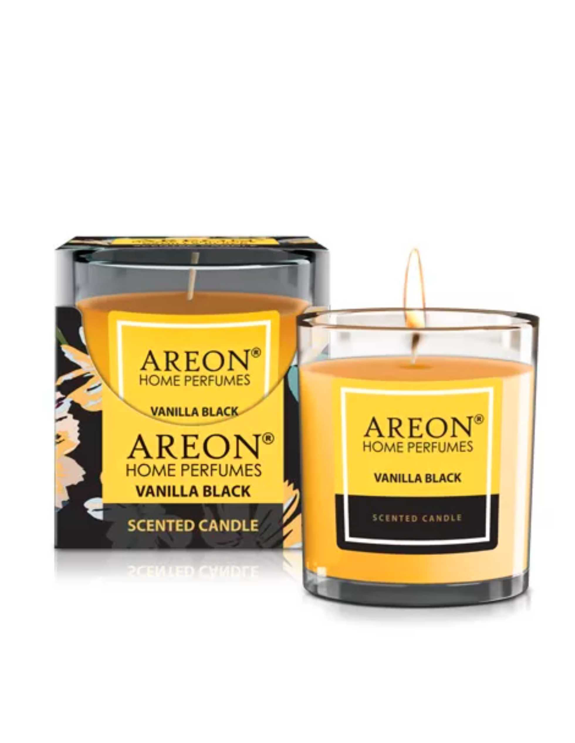 Areon Scented Candle Vanilla Black