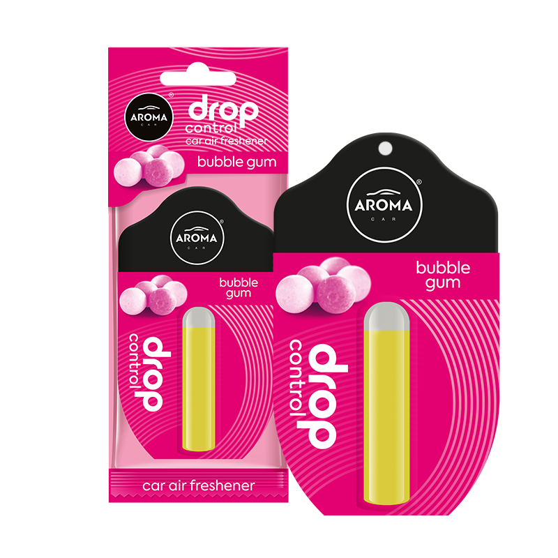 Aroma car drop control Bubble Gum