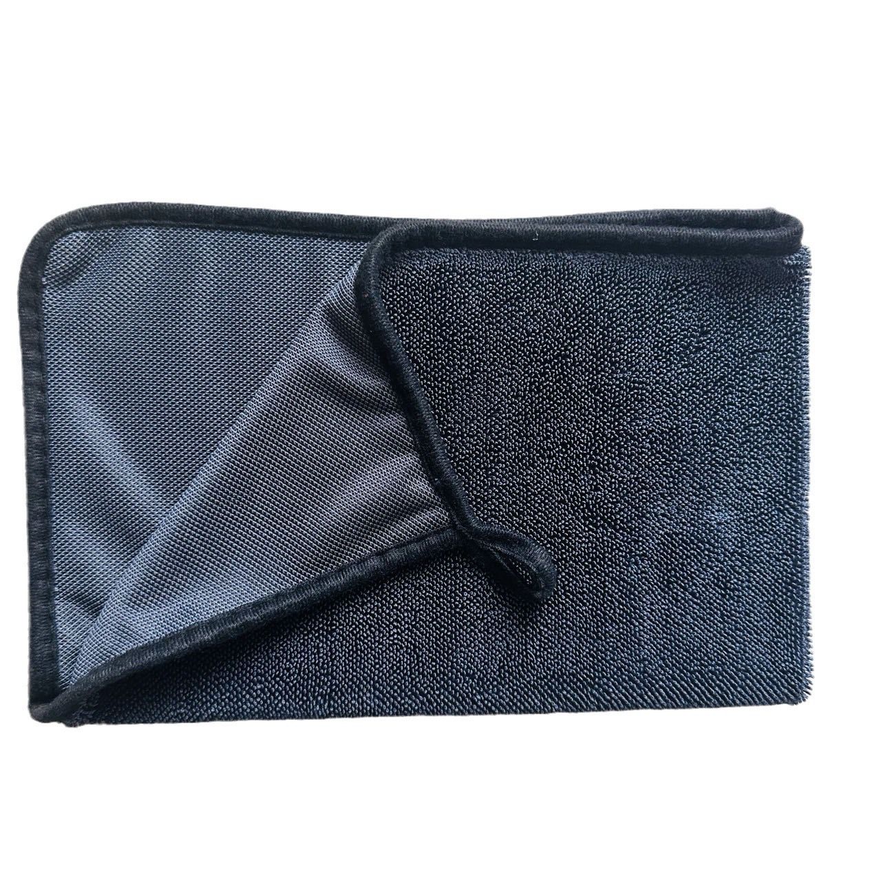 0201 Полотенце микрофибра серое 50*60 600 gsm 4870252391494