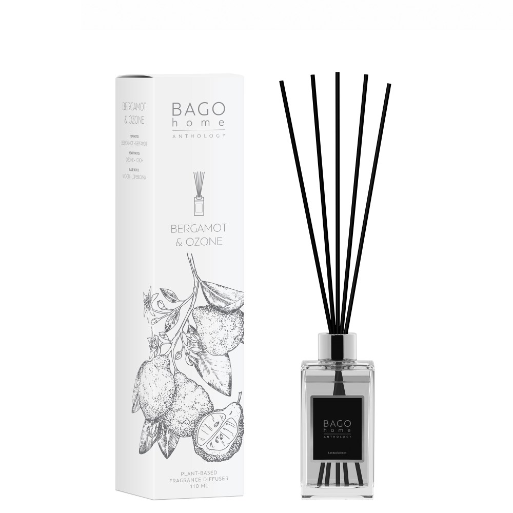 BAGO HOME АНТОЛОГИЯ Диффузор 110 мл Бергамот и озон 4680178850919