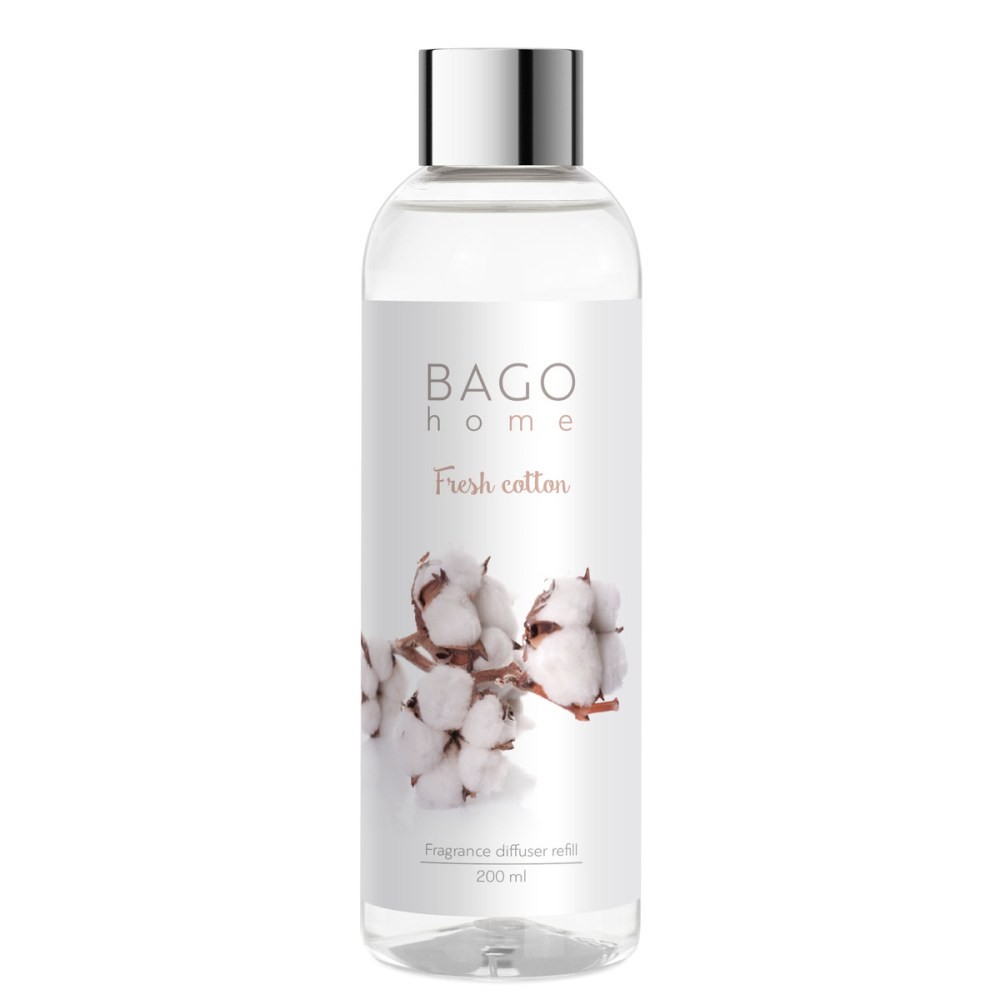 BAGO HOME Наполнитель 200 мл Свежий хлопок 4630030290216