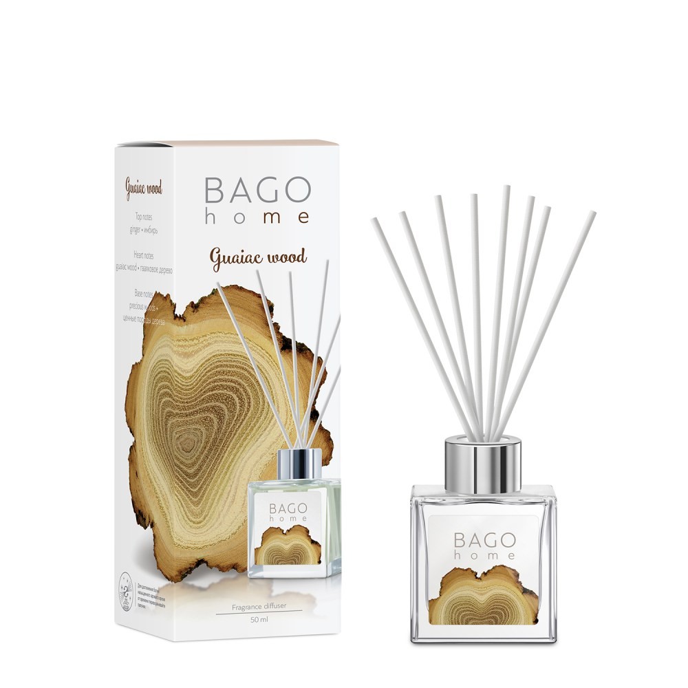 BAGO HOME диффузор 100 мл ГВАЯКОВОЕ ДЕРЕВО 4630030292388