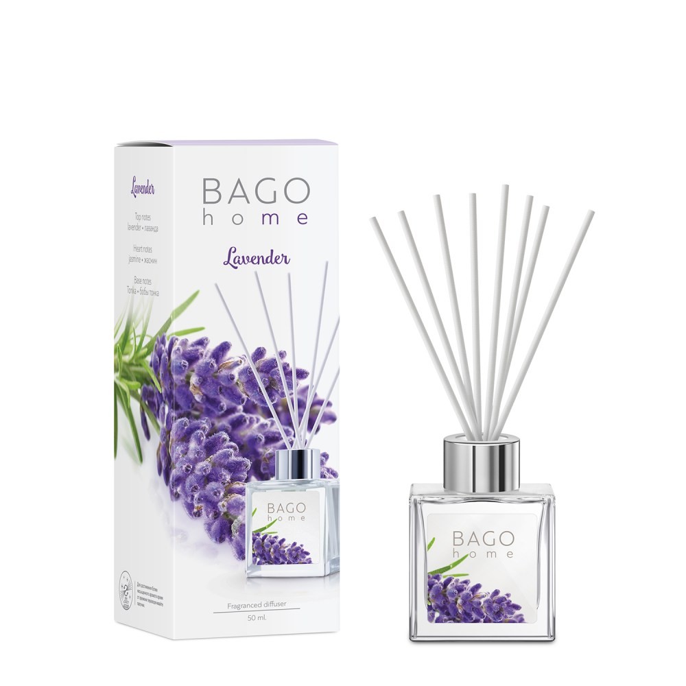 BAGO HOME диффузор 100 мл ЛАВАНДА 4630030290070