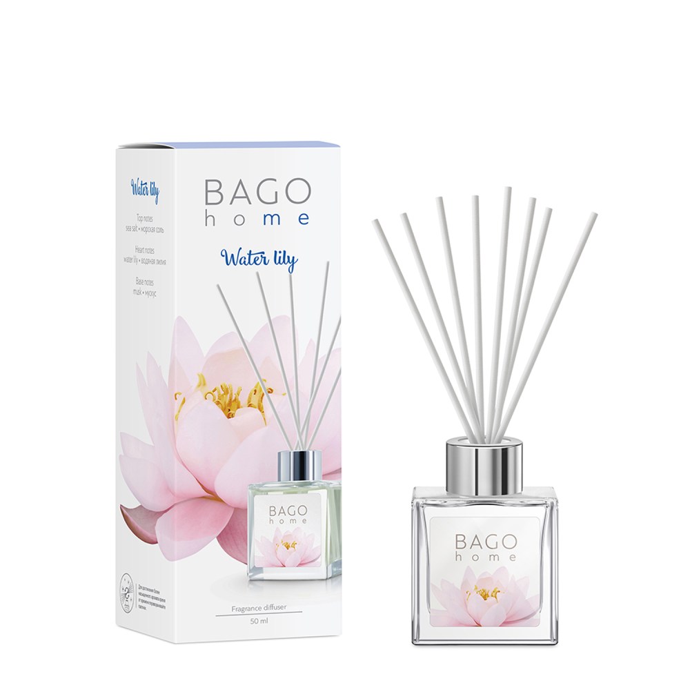 BAGO HOME диффузор 100 мл ВОДЯНАЯ ЛИЛИЯ 4630030298793