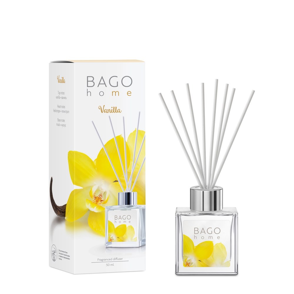 BAGO HOME диффузор 100 мл ВАНИЛЬ 4630030290087