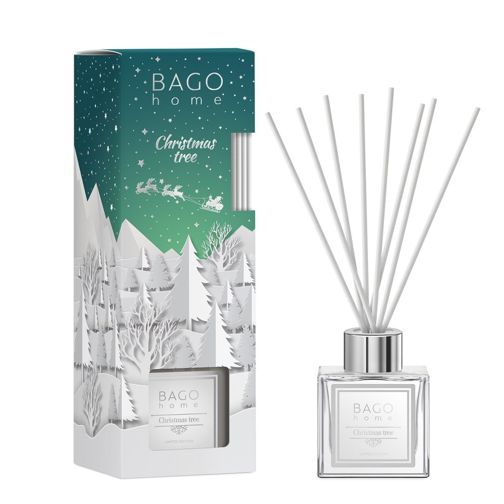 BAGO HOME НГ Ароматический диффузор Новогодняя елка 4630030291633