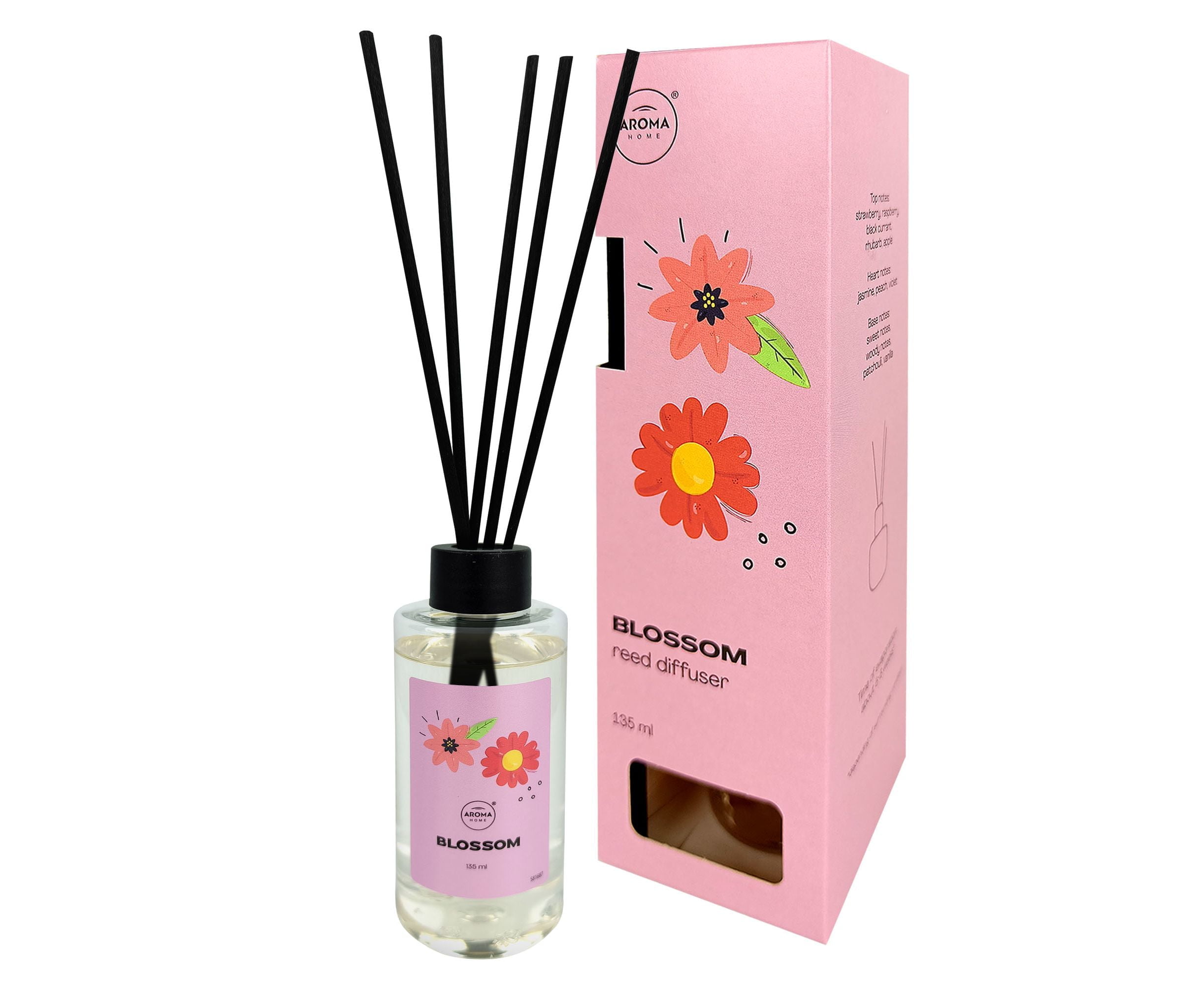 Aroma home BASIC LINE sticks 135ml BLOSSOM